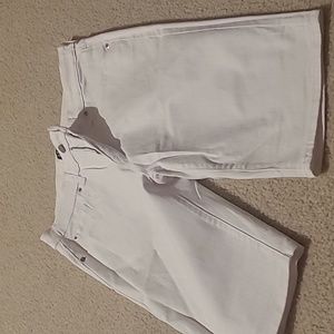 Gap white Bermuda shorts
